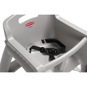 Stohovateľná vysoká stolička platina - Rubbermaid - Fourniresto