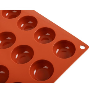 24 Pomponnettes Silicone Mould Formaflex - Pavoni