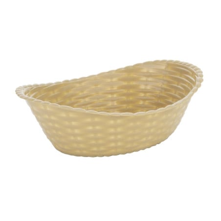 Oval Polypropylene Basket 215 x 160mm - Olympia KRISTALLON - Fourniresto