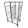 Clearing trolley in steel 20 trays - FourniResto