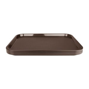 Self-service tray 305 x 415mm brown - Olympia KRISTALLON - Fourniresto