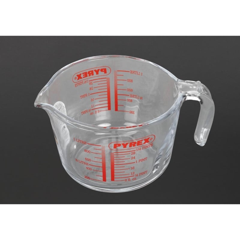 1L graduated glass measuring cup - Pyrex - Fourniresto