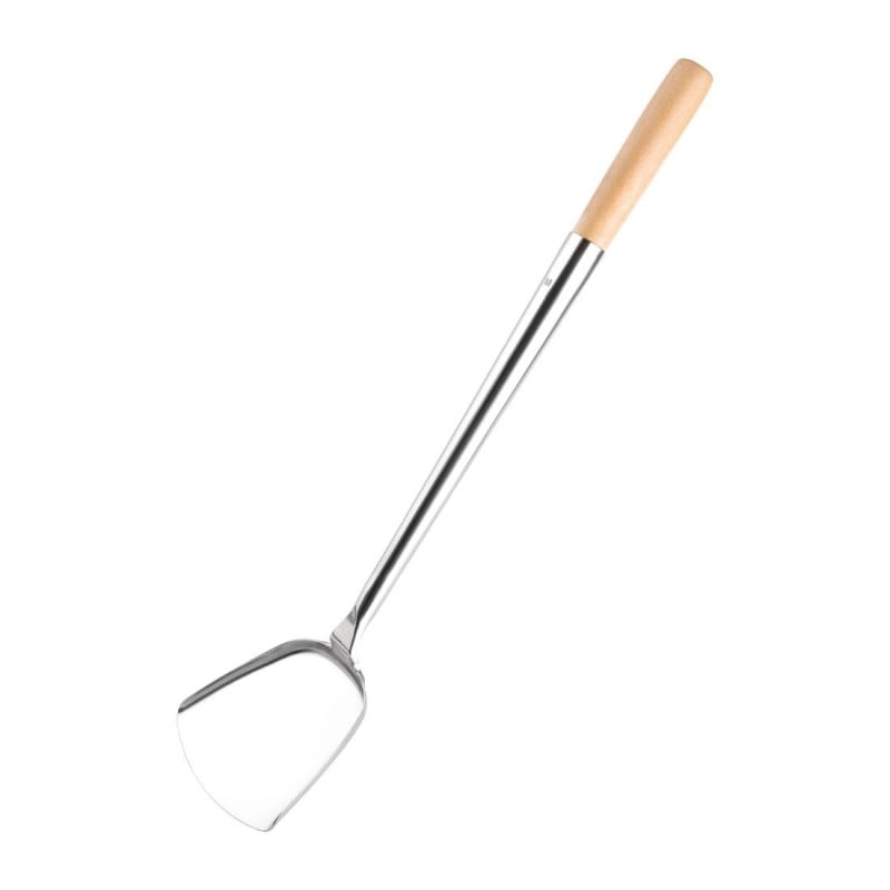 Stainless steel wok spatula - Vogue - Fourniresto