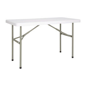 Table rectangulaire pliante - 1220mm - Bolero - Fourniresto