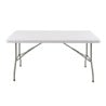 Folding rectangular table - 1520mm - Bolero - Fourniresto