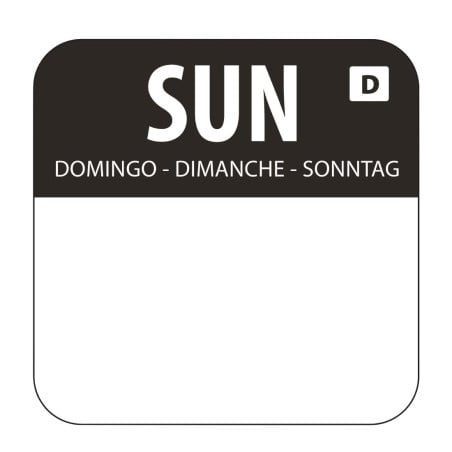 Rozpustné štítky na potraviny "Dimanche" - Vogue