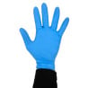 Gants en Nitrile Non Poudrés Bleus - Taille L - Lot de 100 - FourniResto