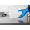 Non-powdered blue XL nitrile gloves - Pack of 100 - FourniResto - Fourniresto