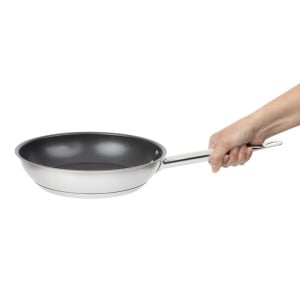 Stainless Steel Non-Stick Pan 240mm Vogue Teflon Platinum Plus FC096