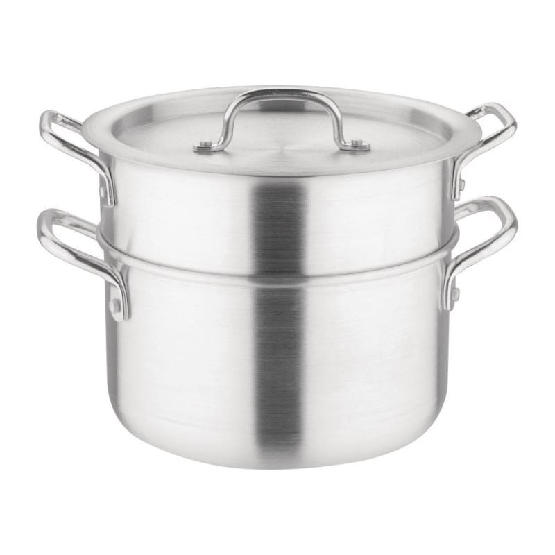 Aluminum 4L Vogue K643 Bain Marie Pot: Discover the essential! ????✨