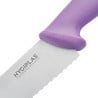 Serrated purple 25 cm pastry knife - Hygiplas - Resistant & practical