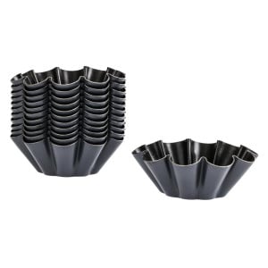 Nepriľnavé formy na mini briošky 75 mm - Sada 12, Matfer Bourgeat