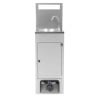 Lave-mains Mobile Vogue 12,5 L en inox 430 - Hygiène et praticité