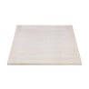 Square Vintage White Pre-Drilled Table Top 700mm Bolero - High Quality Wicker Wood