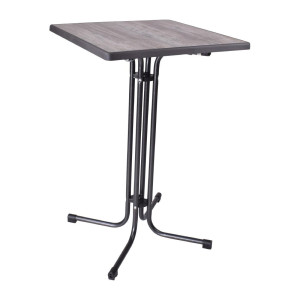 Skladací vysoký stôl 70cm Limburg - Pevná konštrukcia