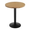 Plateau de Table Rond Frêne Naturel 600 mm - Qualité Bolero