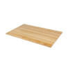 Plateau de Table Bois Naturel 700 mm Bolero DY727 Moderne et Robuste