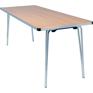 Skladací stôl efekt bukový obrys 1830mm - Praktický a robustný