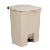Bežový pedálový kontajner 68 L Rubbermaid Step-On: Kvalita a praktickosť