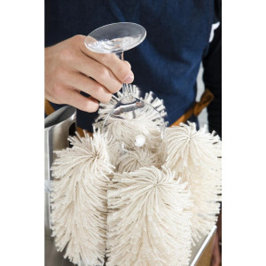 Profesionálny leštič na sklo Buffalo z nehrdzavejúcej ocele