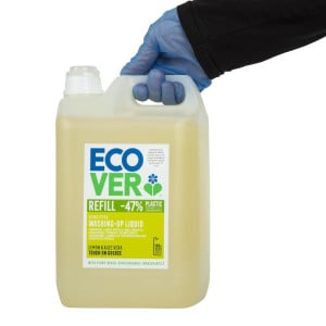 Tekutý koncentrovaný citrónový aloe vera 5L Ecover: Čistí a stará sa o váš riad