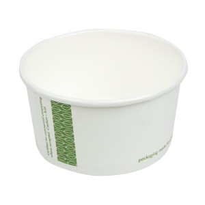 Bols Soupe/Glace Compostables 170ml - Lot 1000 Vegware