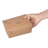 Compostable Cardboard Food Boxes 1200 ml - Pack of 200 | Eco-friendly & Practical