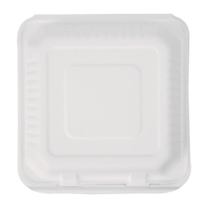 Kompostovateľné boxy Bagasse 223mm - Balenie 200, ekologické