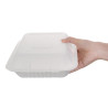 Kompostovateľné boxy Bagasse 223mm - Balenie 200, ekologické