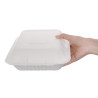 Kompostovateľné boxy Bagasse 223mm - Balenie 200 kusov, ekologické