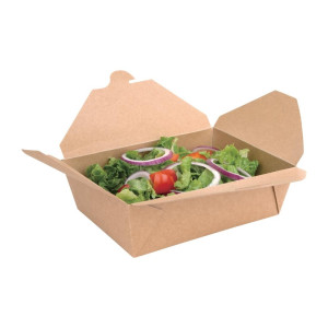 Eco-friendly 197 mm Cardboard Meal Boxes