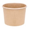 Soup Pots 340 ml 98 mm - Pack of 500 in Kraft Cardboard