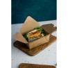 Compostable Cardboard Food Boxes No.3 1800 ml - Pack of 180 - Vegware - Ecological and practical!