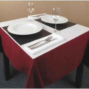 Embossed White Glossy Paper Placemats - Set of 400 high-quality