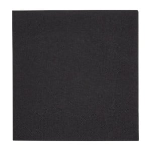 Cocktail Napkins 2 Ply Black - Pack of 4000 | Superior Quality