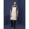 Apron Bib Cotton Gray Southside - Professional Kitchen