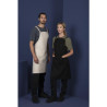 Gray Cotton Bib Apron Southside - Professional Kitchen