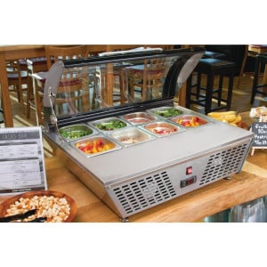 Preparation Counter Series G - 4 x GN 1/3 - Gastronoble