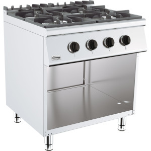 Profesionálny plynový sporák 700 - 4 horáky - CombiSteel