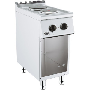 Profesionálny elektrický sporák 700 - 2 platne - CombiSteel