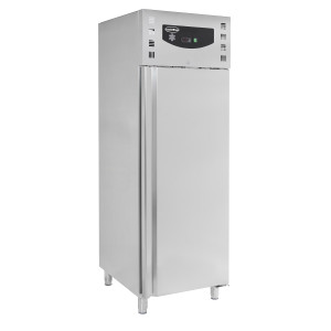 Chladnička s mrazničkou nerez - 650 L - CombiSteel