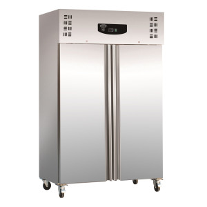 Chladnička s mrazničkou nerezová - statická - 1200 L - CombiSteel