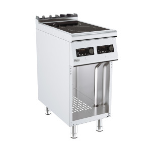 Profesionálny elektrický sporák 700 - 2 indukčné platne - CombiSteel
