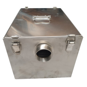 Odpadový kôš z nerezovej ocele - 89 L - CombiSteel