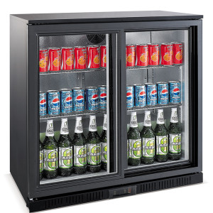Chladiaci zadný bar s 2 posuvnými dverami - 208 L - CombiSteel