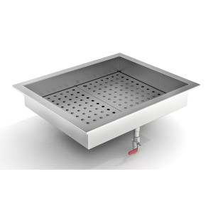 Integrovaný drvič ľadu - GN 2/1 - CombiSteel