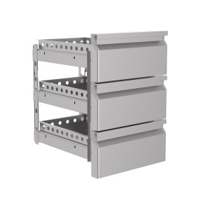 Blok 3 Zásuvky Monoblok pre Chladiaci Stôl - CombiSteel