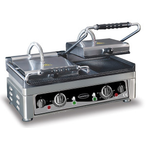 Gril Panini Double - Rýhované Dosky - CombiSteel