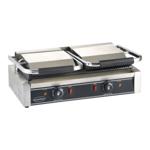 Grill Panini Double - Dosky s drážkami - CombiSteel