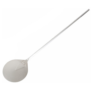 Okrúhla nerezová pizza lopata - L 1200 mm - CombiSteel